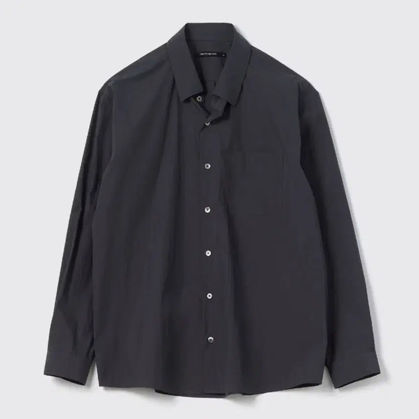 [BUNJANG] Hatchingroom Button Down Shirt Charcoal (M) / [3(M)] 해칭룸 버튼 다운 셔츠 차콜
