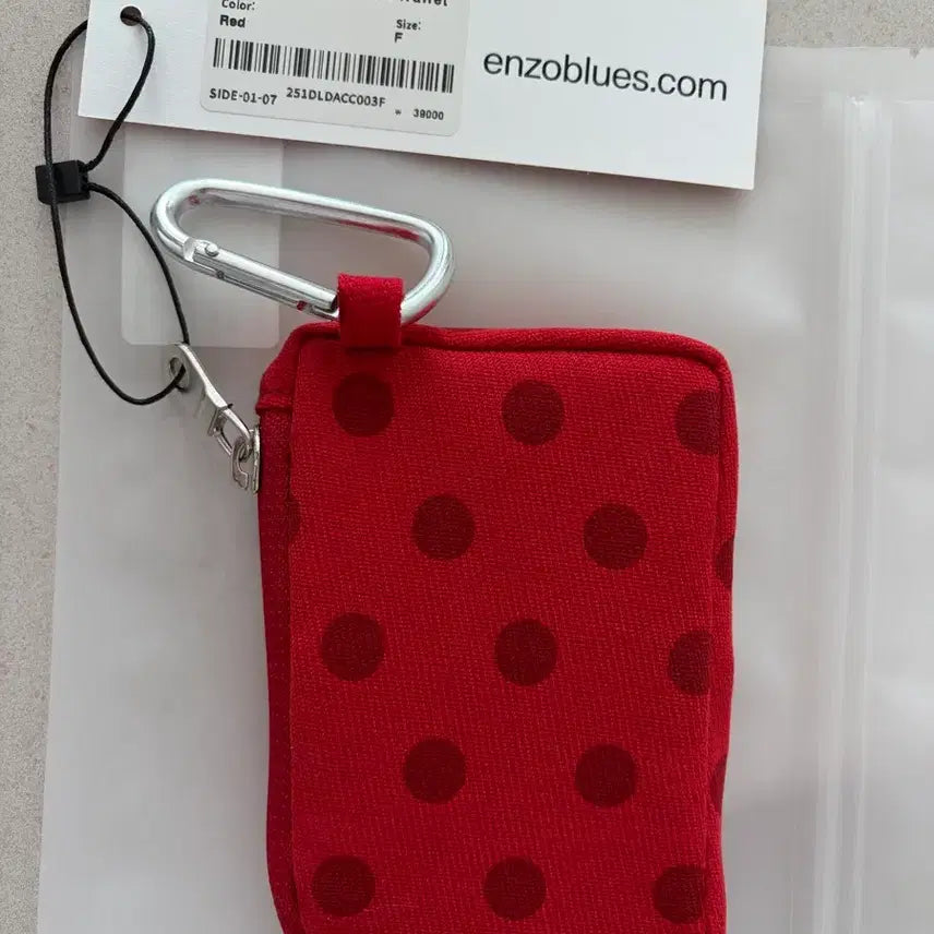 [BUNJANG] ENZOBLUES Double Logo Dot Wallet / ENZOBLUES 엔조블루스 더블로고 도트 월렛