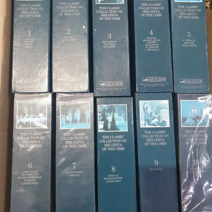 [BUNJANG] Melodiya Classical Collection USSR Music CD Set / 멜로디야 클래식 컬렉션 USSR 음반  음악CD