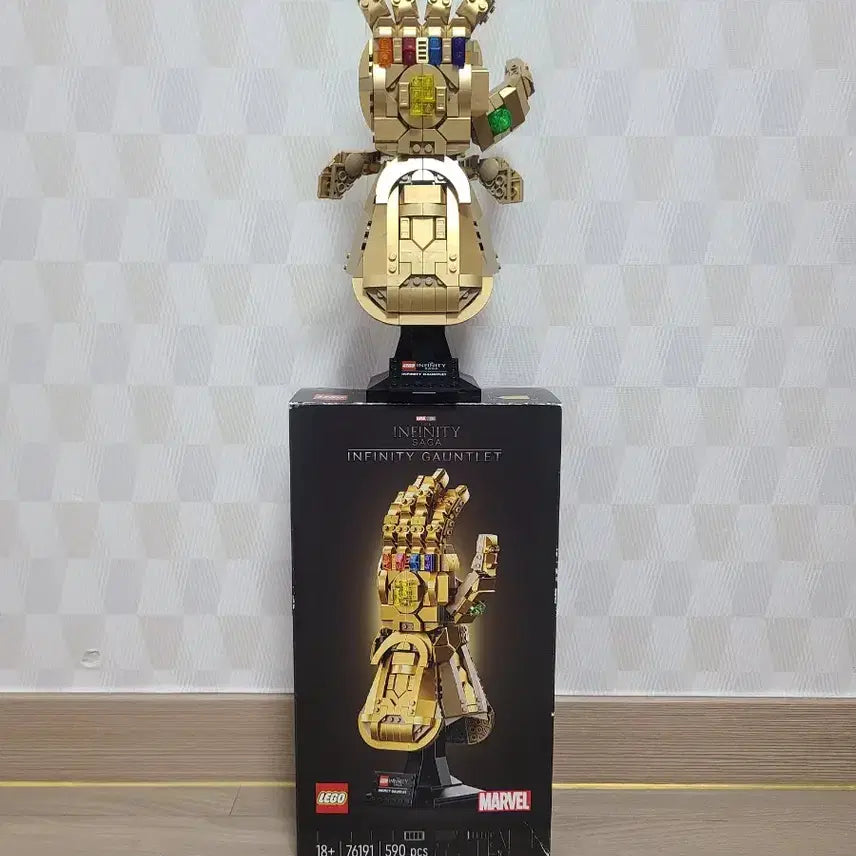 [BUNJANG] LEGO Marvel Infinity Gauntlet 76191 (Assembled Once) / [1회 조립&amp;보관] 레고 마블 인피니티 건틀렛 76191
