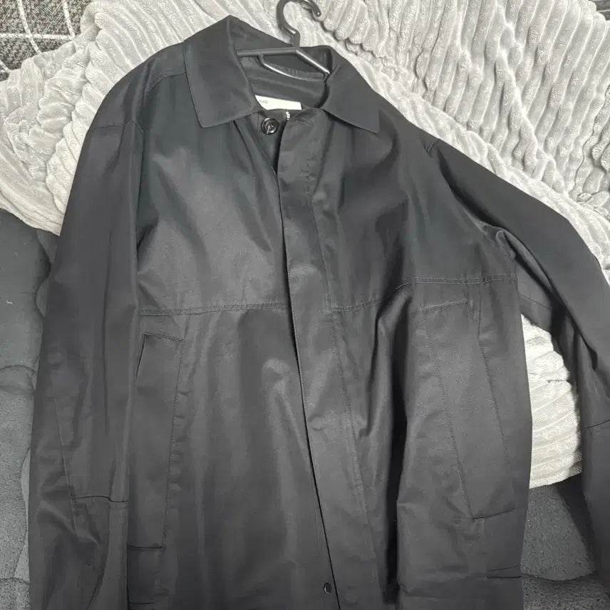 [BUNJANG] Gonak Chambray Jacket Black Size 2 / [2] 고낙 샴브레이 자켓 블랙