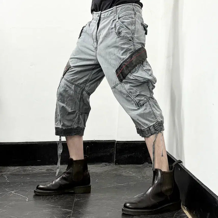 [BUNJANG] Avirex Cargo Bermuda Shorts / 아비렉스 카고 버뮤다 팬츠