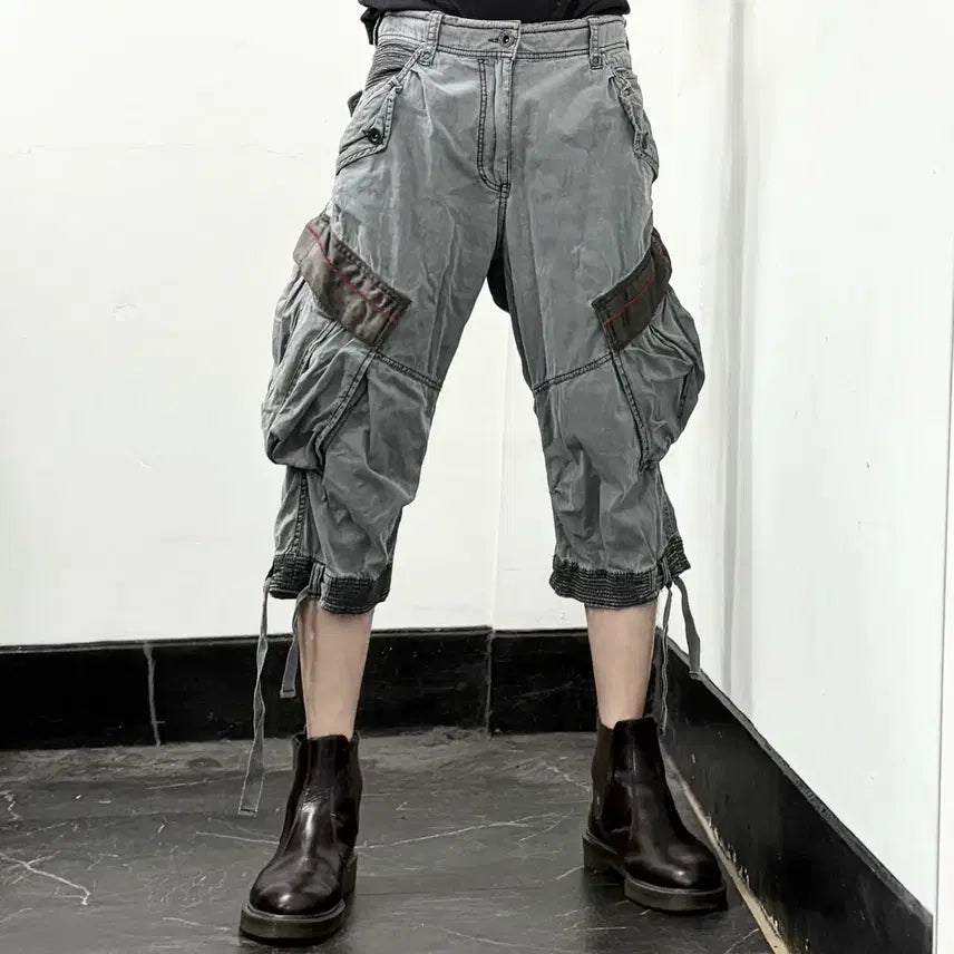 [BUNJANG] Avirex Cargo Bermuda Shorts / 아비렉스 카고 버뮤다 팬츠