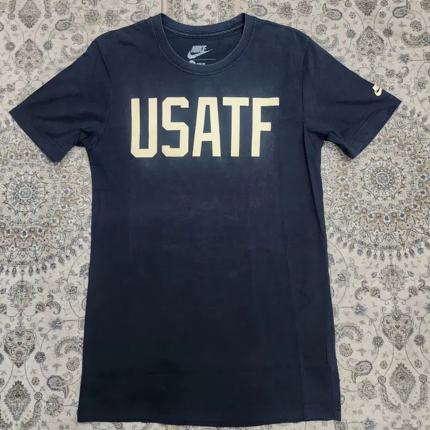 [BUNJANG] Nike USATF Logo T-Shirt / 나이키 USATF 미육상연맹 로고 반팔티 M (44반까지)