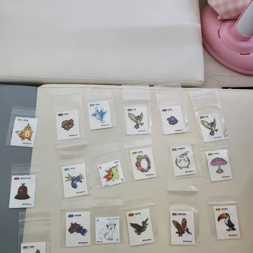 [BUNJANG] Pokemon Bread Stickers Collection / 포켓몬 띠부실 컬렉션