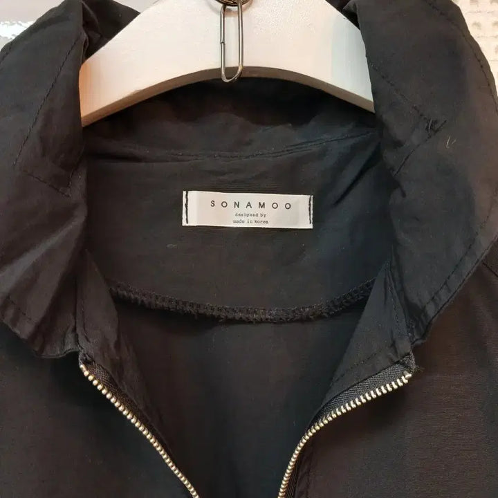 [SOLD OUT] 소나무 SONAMOO 블랙 점퍼 free
