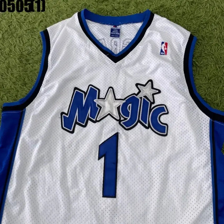 [BUNJANG] Champion Orlando Magic McGrady Jersey L / 챔피온 올랜도 McGRADY 매직 져지 민소매 나시 L