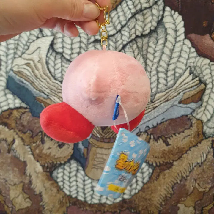 [BUNJANG] Kirby Plush Keychain New Product / 별의 커비 인형 키링 새상품