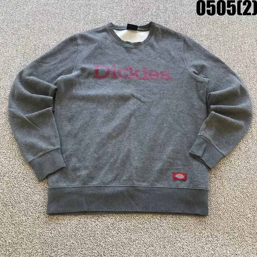 [BUNJANG] Dickies Fleece Sweatshirt Grey M / 디키즈 Dickies 기모 맨투맨 그레이 m