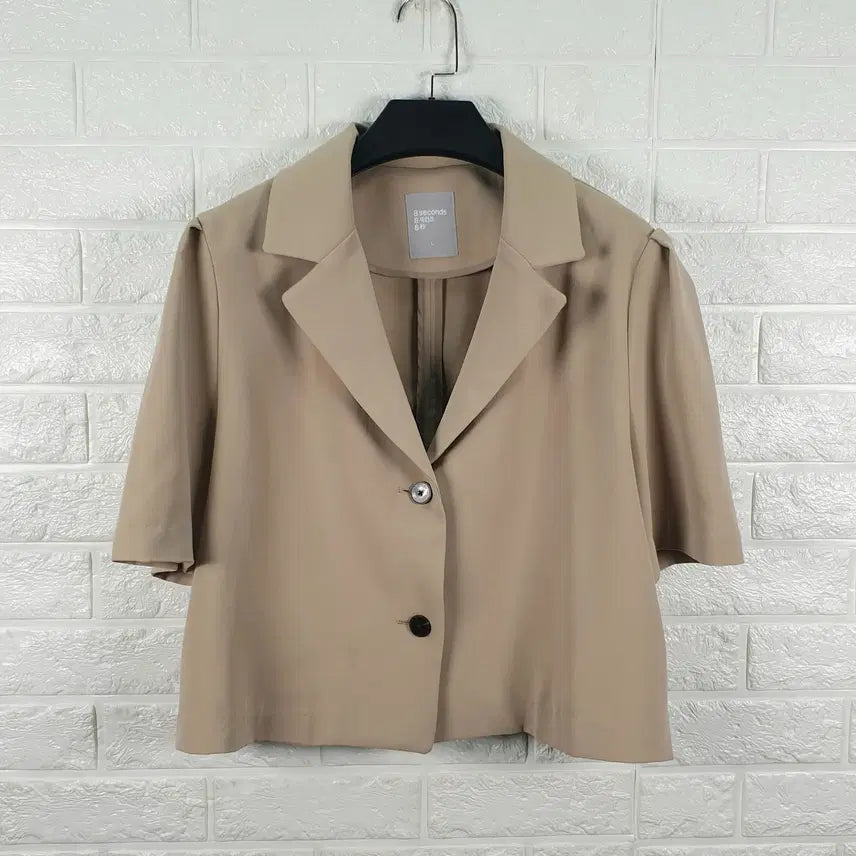 [BUNJANG] 8 Seconds Cropped Short Sleeve Jacket / [95]에잇세컨즈 크롭 반팔 자켓