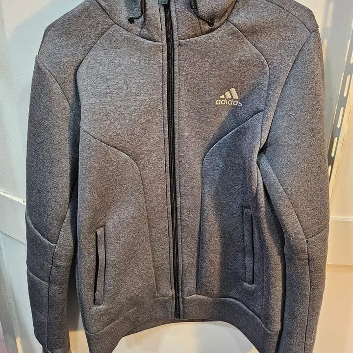 [SOLD OUT] <만원빈티지>아디다스 회색 후드집업
