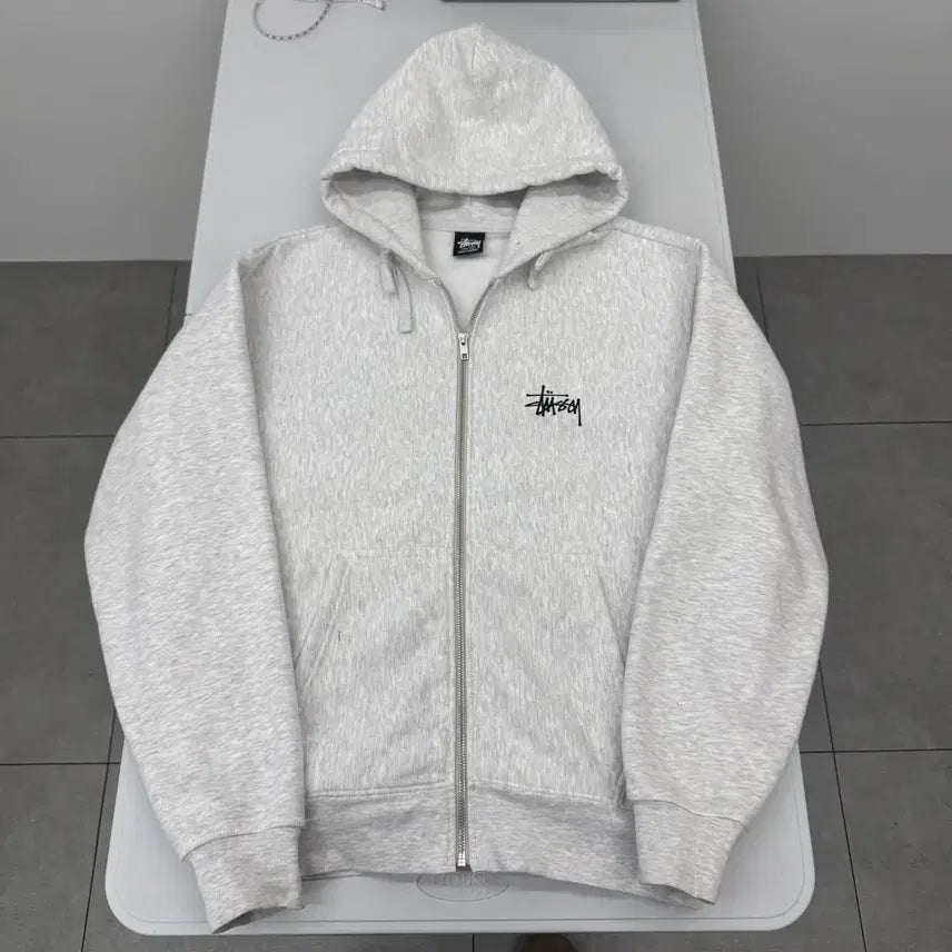 [BUNJANG] Stussy Hooded Zip-Up Jacket / 스투시 후드집업