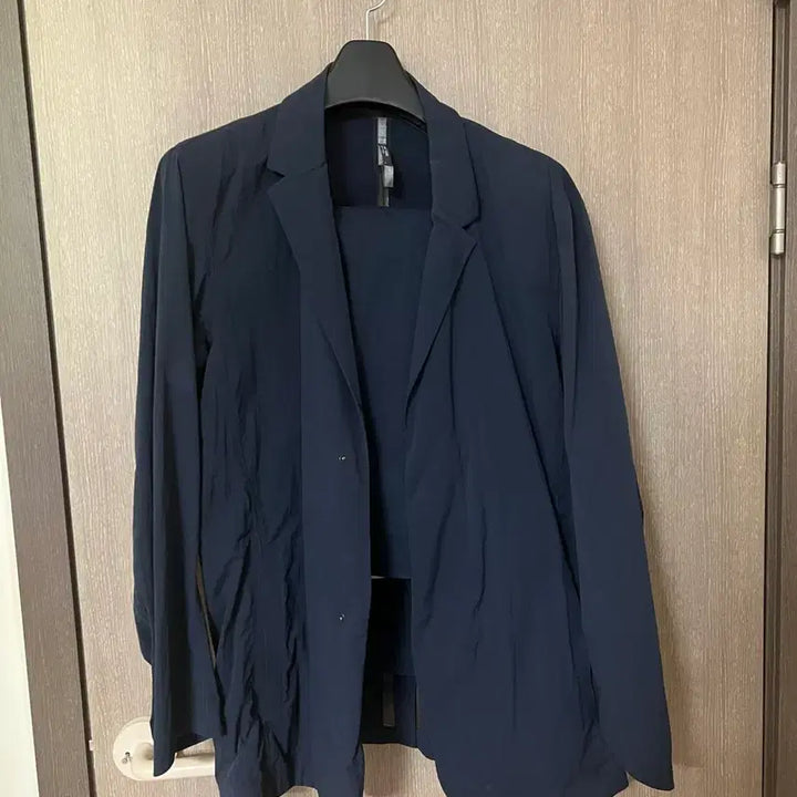 [BUNJANG] Veilance Blazer LT (L) &amp; Convex LT Pants (29) Setup Navy / (베일런스) 블레이저 lt + 컨벡스 lt 셋업 네이비