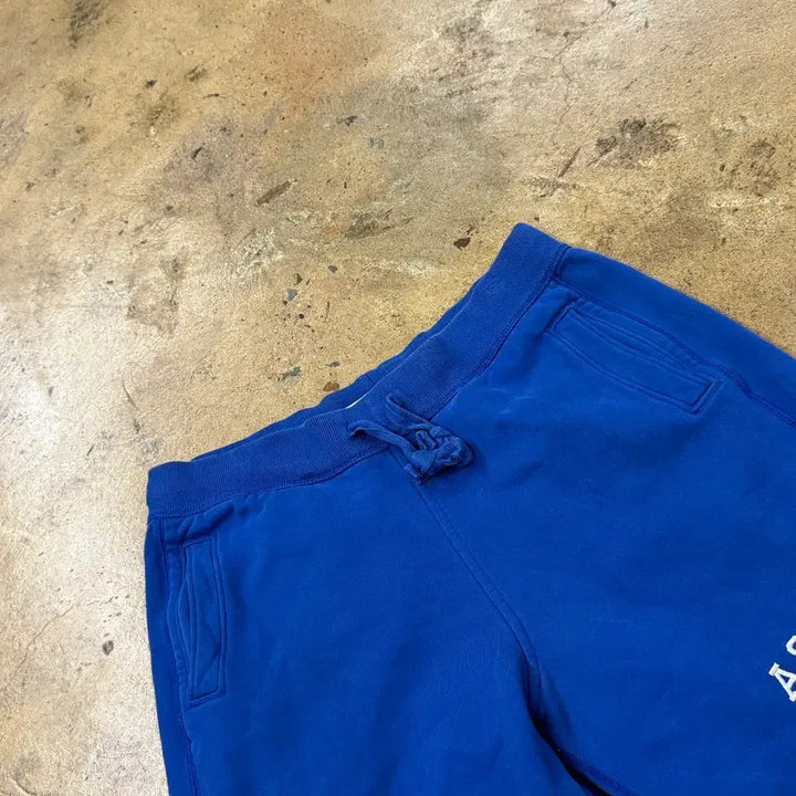 [BUNJANG] Abercrombie Authentic Blue Training Jogger Shorts / [정품/L] 아베크롬비 블루 트레이닝 조거 팬츠 반바지