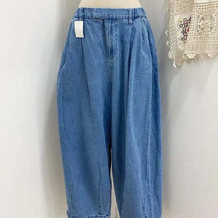 [BUNJANG] Light Wash Balloon Pants / 연청 벌룬PT