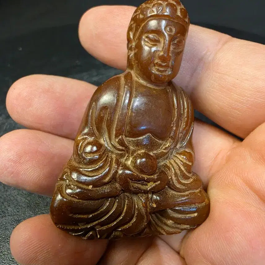 [BUNJANG] Jade Buddha Sculpture Statue / 부처님옥 불상 조각상