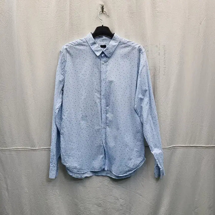 [BUNJANG] Paul Smith Blue Dot Long Sleeve Shirt / 폴스미스 블루 도트 긴팔 셔츠
