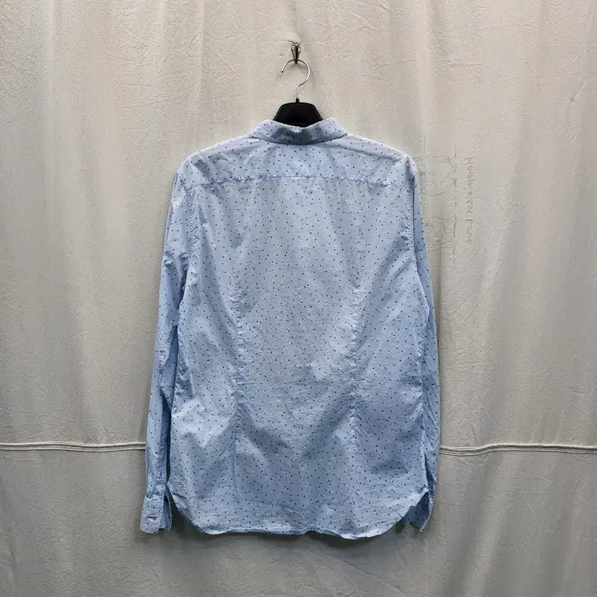 [BUNJANG] Paul Smith Blue Dot Long Sleeve Shirt / 폴스미스 블루 도트 긴팔 셔츠