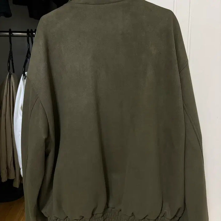 [BUNJANG] Suede Blouson Jacket - Size M / 블루종