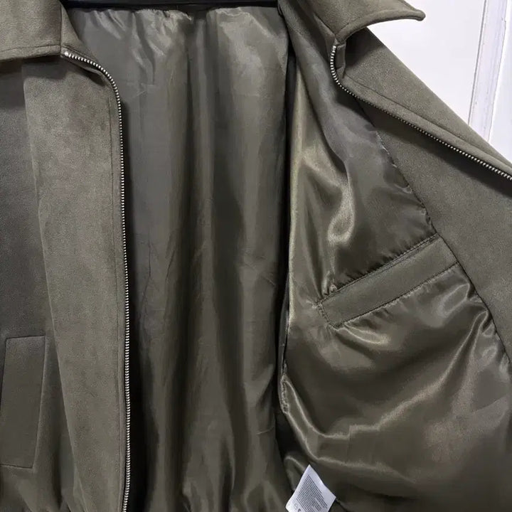 [BUNJANG] Suede Blouson Jacket - Size M / 블루종