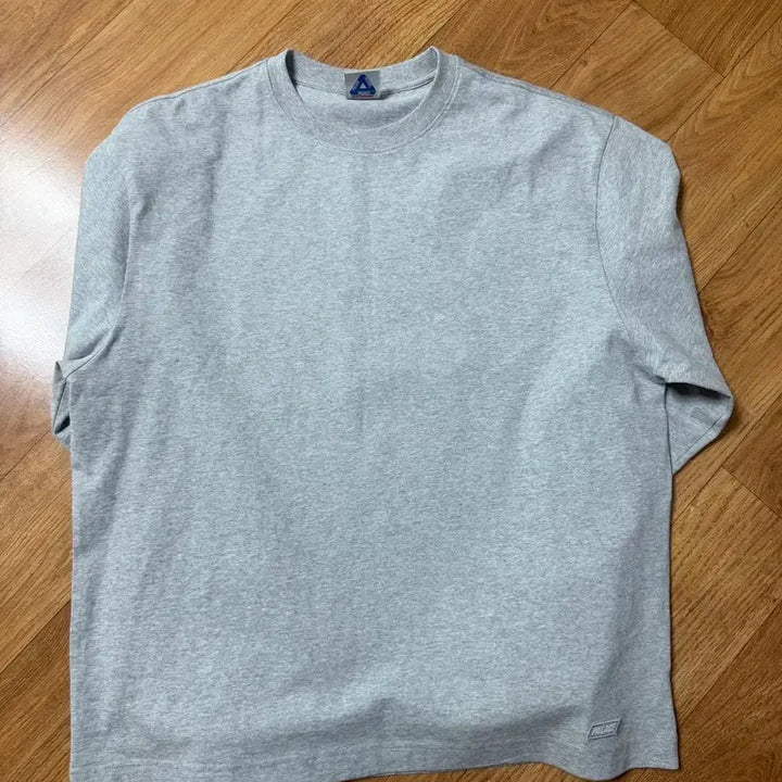[BUNJANG] Palace Grey Basic Long Sleeve T-Shirt L / 팔라스 롱슬리브 L