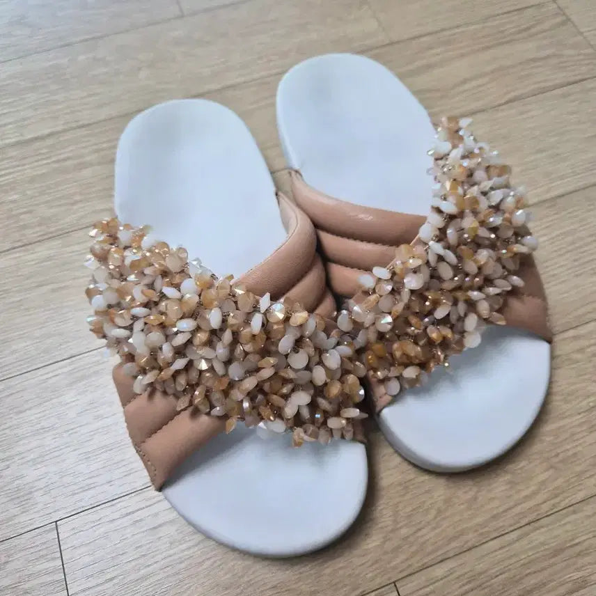 [BUNJANG] Tory Burch Beaded Strap Sandals / 토리버치 샌들 230~235