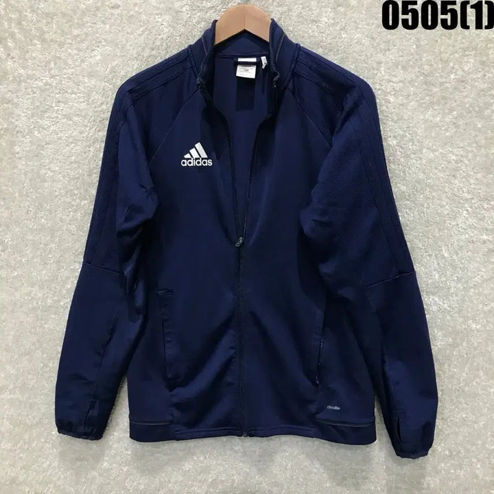 [BUNJANG] Adidas Navy Track Jacket L / 아디다스 네이비색 트랙 자켓 L