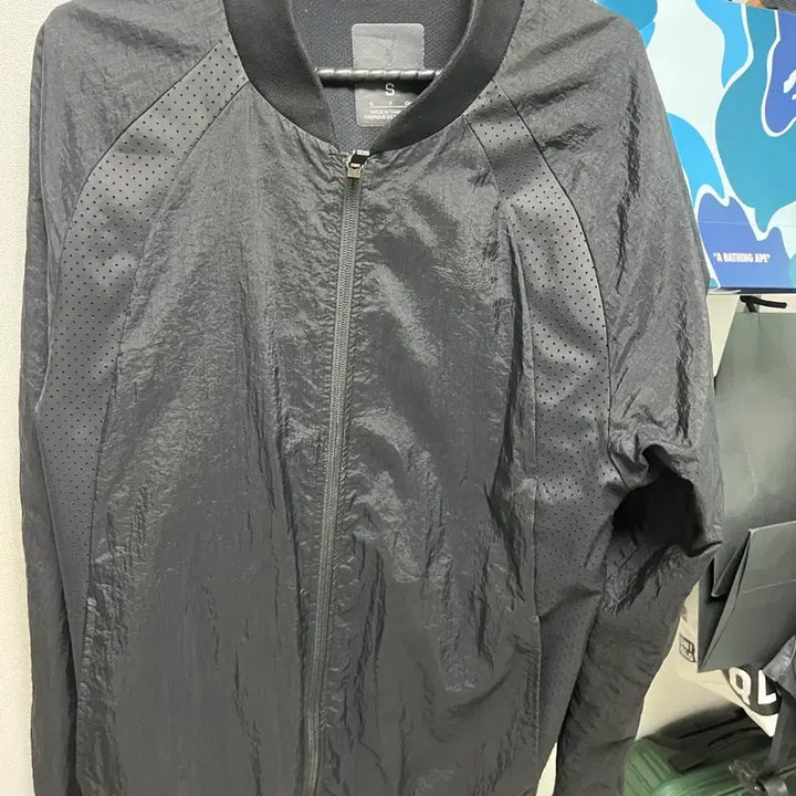 [BUNJANG] Nike Jordan Black Windbreaker Jumper Size S / 조던 블랙 바람막이 점퍼 S