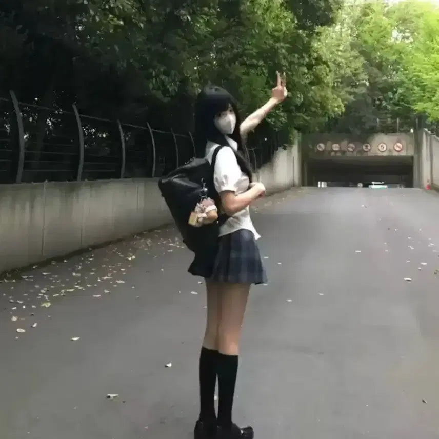 [BUNJANG] Japanese School Uniform Short Sleeve Set / 일본 미소녀 교복 반팔 버전