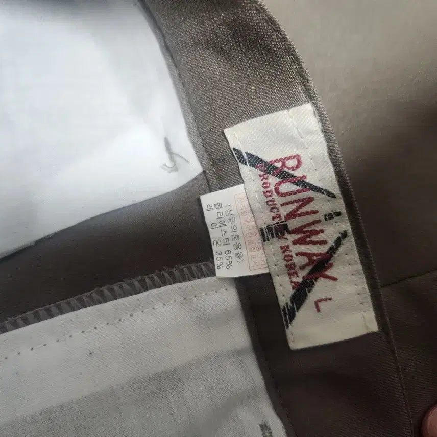 [BUNJANG] Khaki Slack Pants L / 카키 슬랙스 L