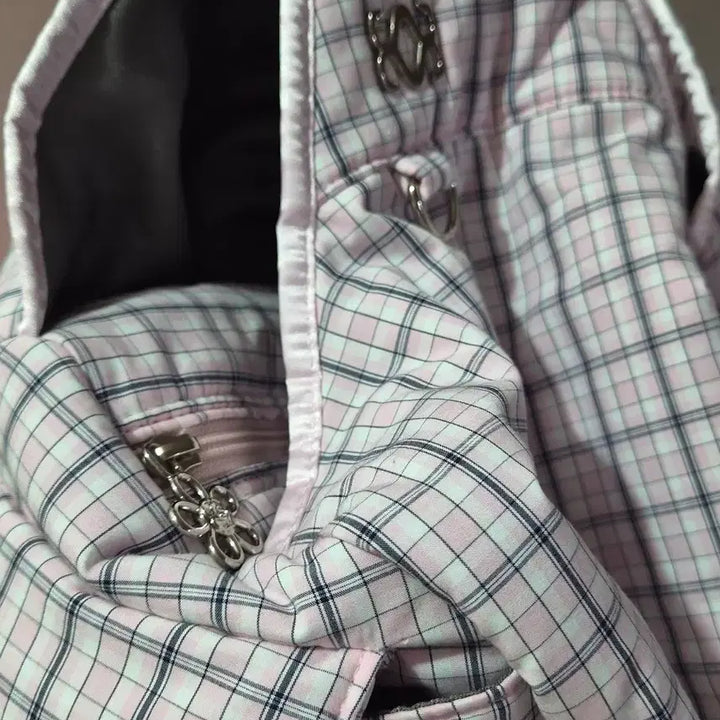 [BUNJANG] Checkered Shoulder Bag / 시월107숄더백