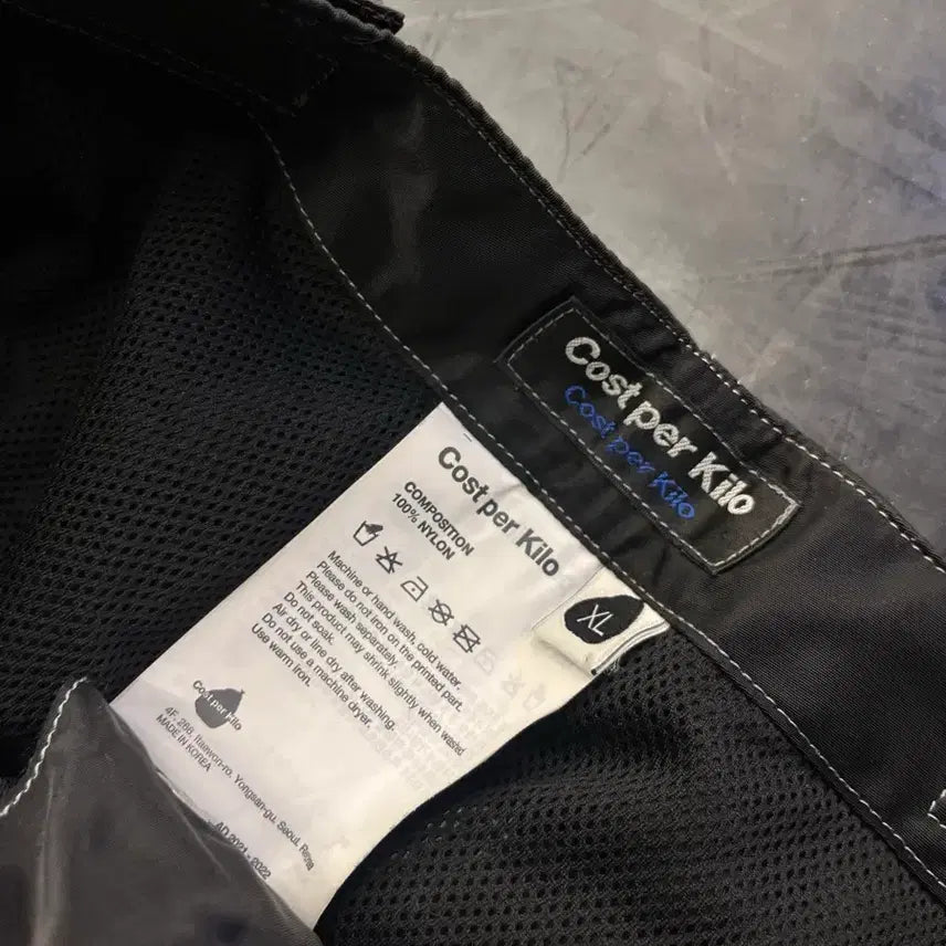 [BUNJANG] Costperkilo Black Cargo Pants XL / XL 코스트퍼킬로 항공바지
