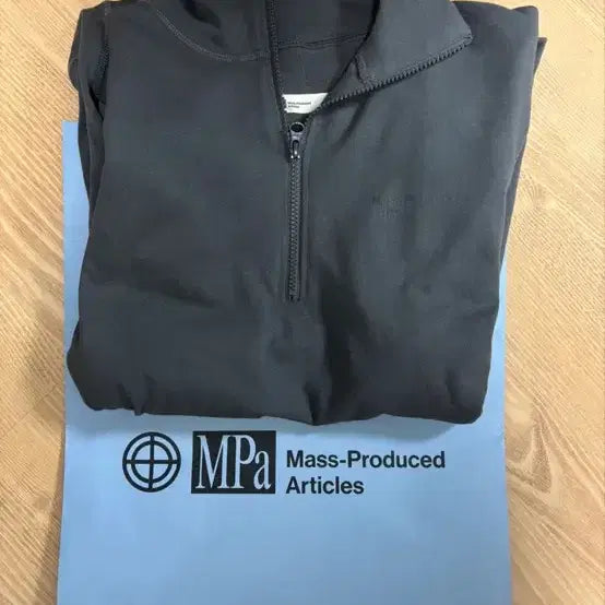 [BUNJANG] Plastic Product Half Zip-Up Jersey Charcoal M / 새상품 플라스틱 프로덕트 half zip-up jersey