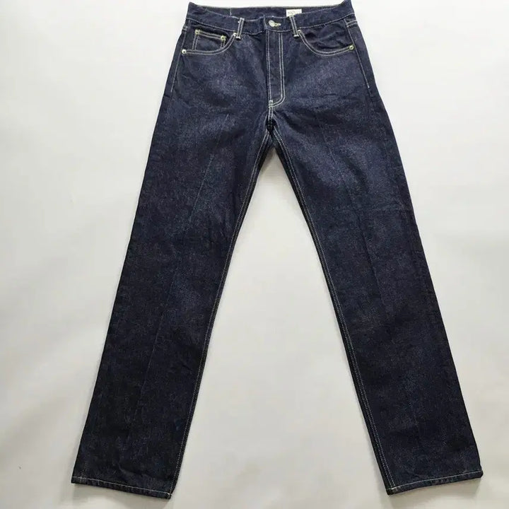 [BUNJANG] Modnine Straight Fit Dark Blue Denim Jeans Size 31 / 모드나인 청바지 일자 진청 데님 사이즈31 R5437