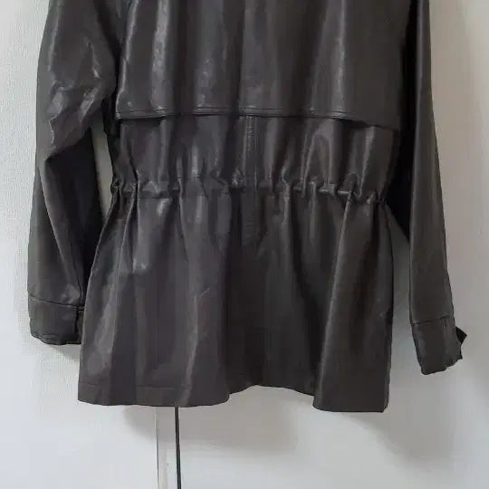 [BUNJANG] Vintage Brown Leather Jacket / 빈티지 브라운 가죽 자켓
