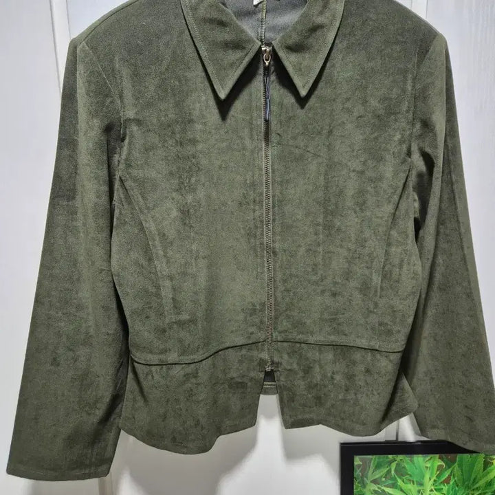 [BUNJANG] ORTALLEY Suede Jacket Khaki Olive / (세일)JPN VTG. ORTALLEY 카키올리브색 스웨이드 자켓