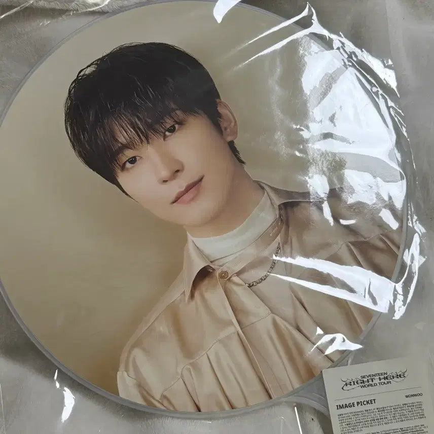 [BUNJANG] SEVENTEEN Wonwoo Uchiwa Image Picket / 세븐틴 원우 우치와 이미지 피켓