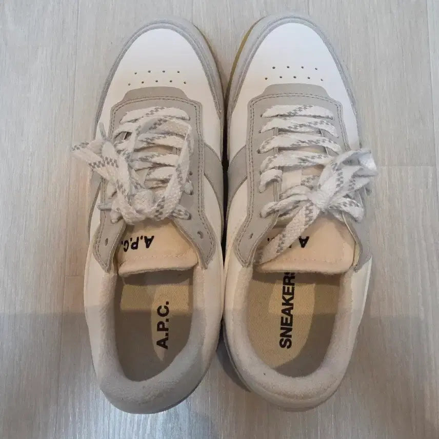 [BUNJANG] A.P.C. Plain Sneakers / 아페쎄(A.P.C.) 플레인 스니커즈 - 38 사이즈
