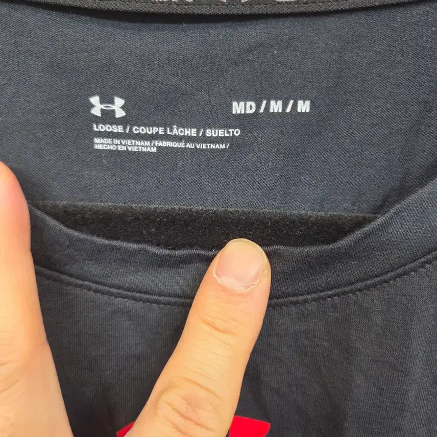 [BUNJANG] Under Armour Baseline Sleeveless Tank Top (M) / 언더아머 베이스라인 민소매나시 탱크탑 m