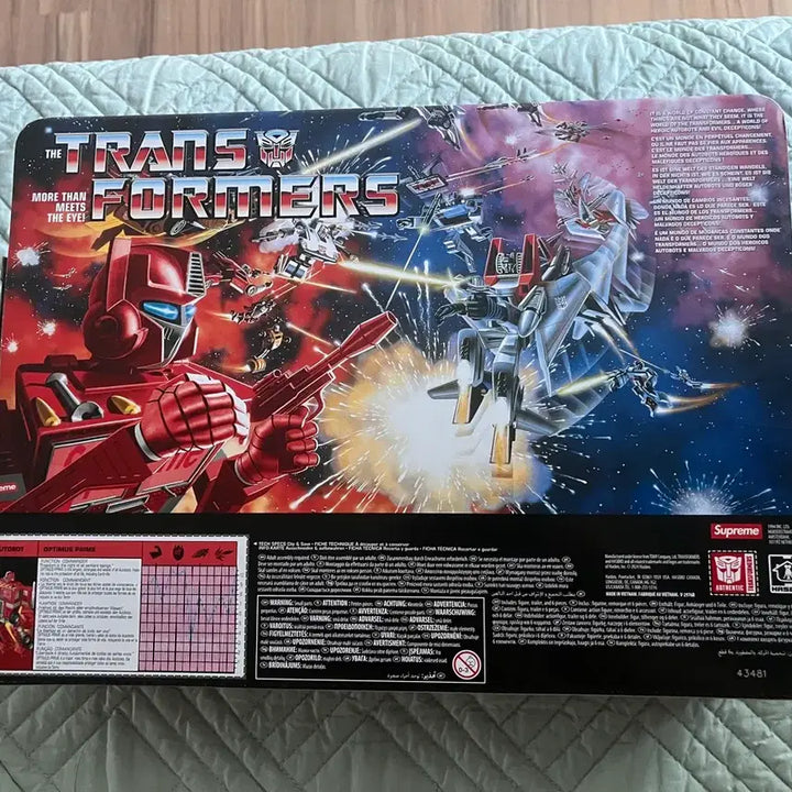 [BUNJANG] Supreme x Transformers Optimus Prime Limited Edition / 슈프림 트렌스포머 옵티머스프라임 한정판