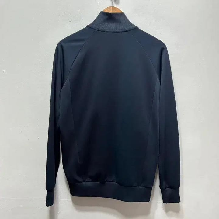 [BUNJANG] Descente Training Zip-Up Top Navy/White Size 100 / 데상트 트레이닝 상의 네이비/화이트 집업 100사이즈