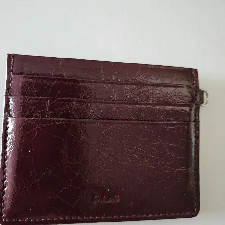 [BUNJANG] D.LAB Burgundy Card Wallet / D.LAB 카드지갑 버건디/새상품