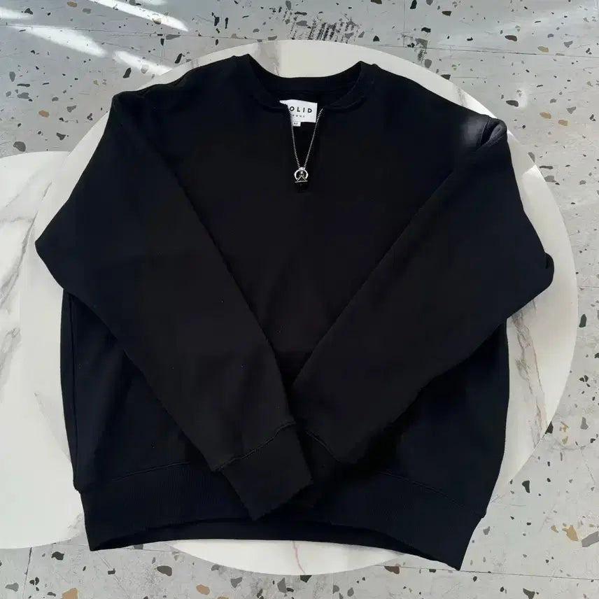[SOLD OUT] [정품/48사이즈] 23ss 솔리드 옴므 반집업 블랙