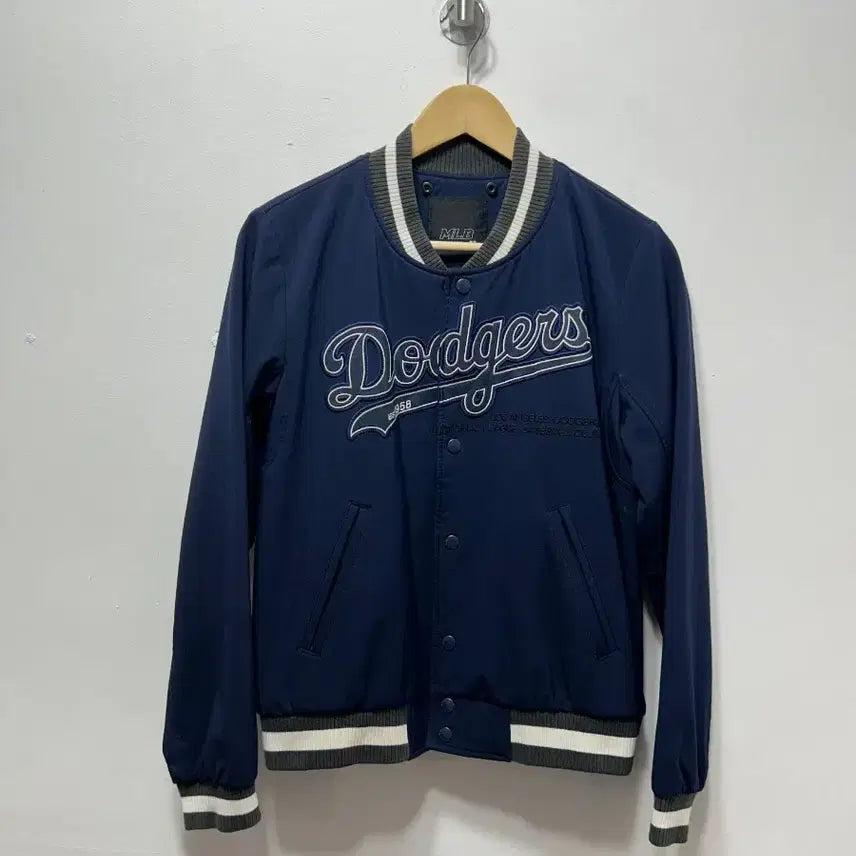 [BUNJANG] MLB LA Dodgers Navy Baseball Jacket XS / MLB LA 다저스 네이비 야구 점퍼 XS