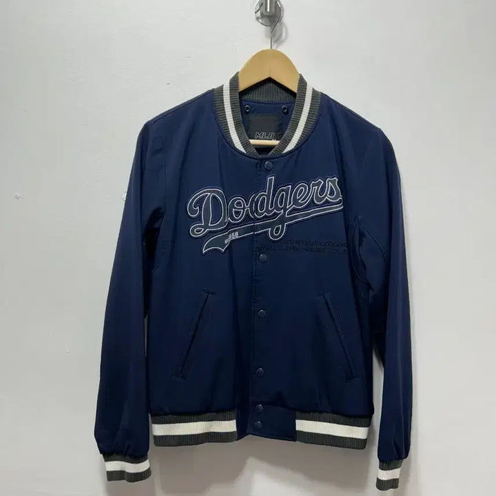 [BUNJANG] MLB LA Dodgers Navy Baseball Jacket XS / MLB LA 다저스 네이비 야구 점퍼 XS