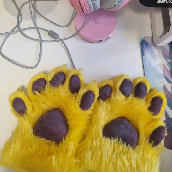 [BUNJANG] Fursuit Paws, Hands, and Arm Covers Set / 퍼슈트 발,손,팔토시