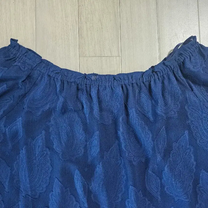 [BUNJANG] Michael Kors Off-Shoulder Blouse Navy S / 마이클코어스 오프숄더 블라우스 네이비 S
