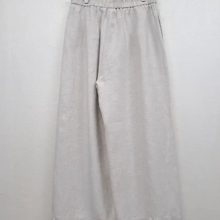 [BUNJANG] Linen Blend Skirt Pants (Size L) / 마 치마바지L