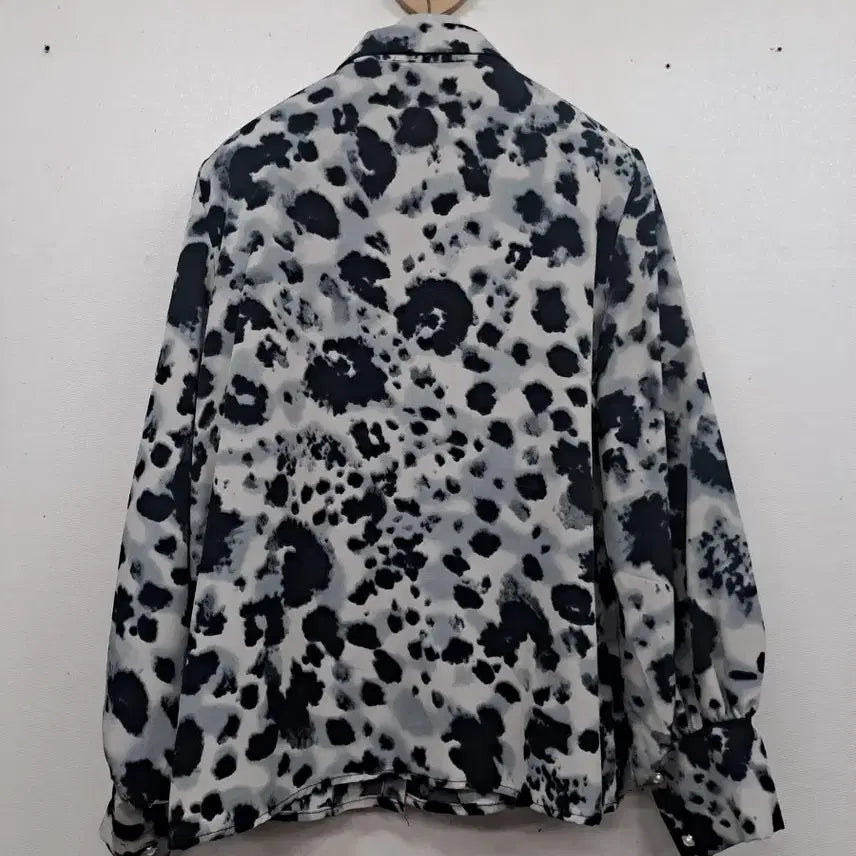 [BUNJANG] Chiffon Blouse Size 77 Unused / 쉬폰셔츠77미사용