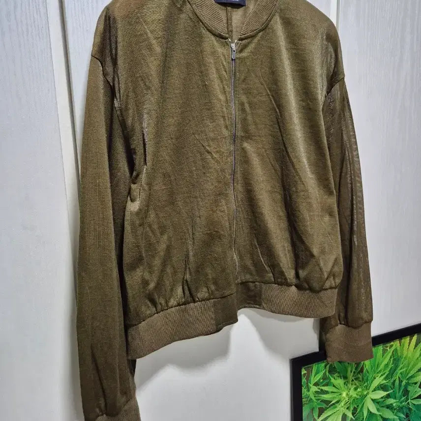 [BUNJANG] MAGPRIE Mesh Blouson Jacket Khaki / (세일)JPN VTG.MAGPRIE 메쉬 블루종 자켓 카키